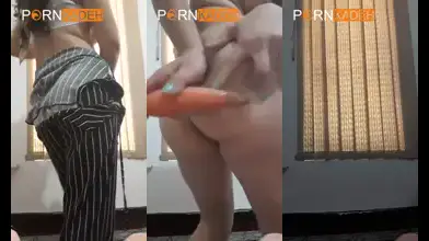 Hot Iranian girl’s solo masturbation and body display with pussy and ass exposed