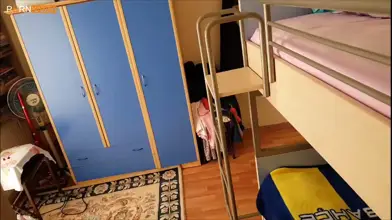 Hidden Camera Footage of College Girl Undressing and Dressing – Pussy Exposed