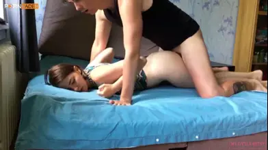 Hot hidden cam home sex video with beautiful French girlfriend.