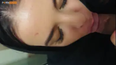 Fucking and swallowing cum of a college girl in the university.