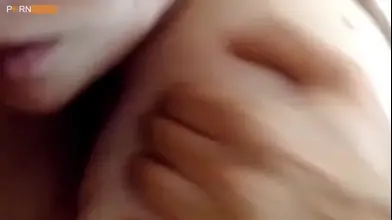 Group sex with a busty college girl taking one cock in her pussy and another in her mouth.